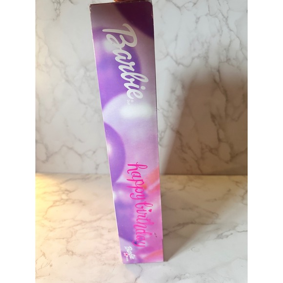 Barbie Happy Birthday Doll Pink Dress Sparkle Tiara Gift Mattel 56793 - Picture 7 of 9